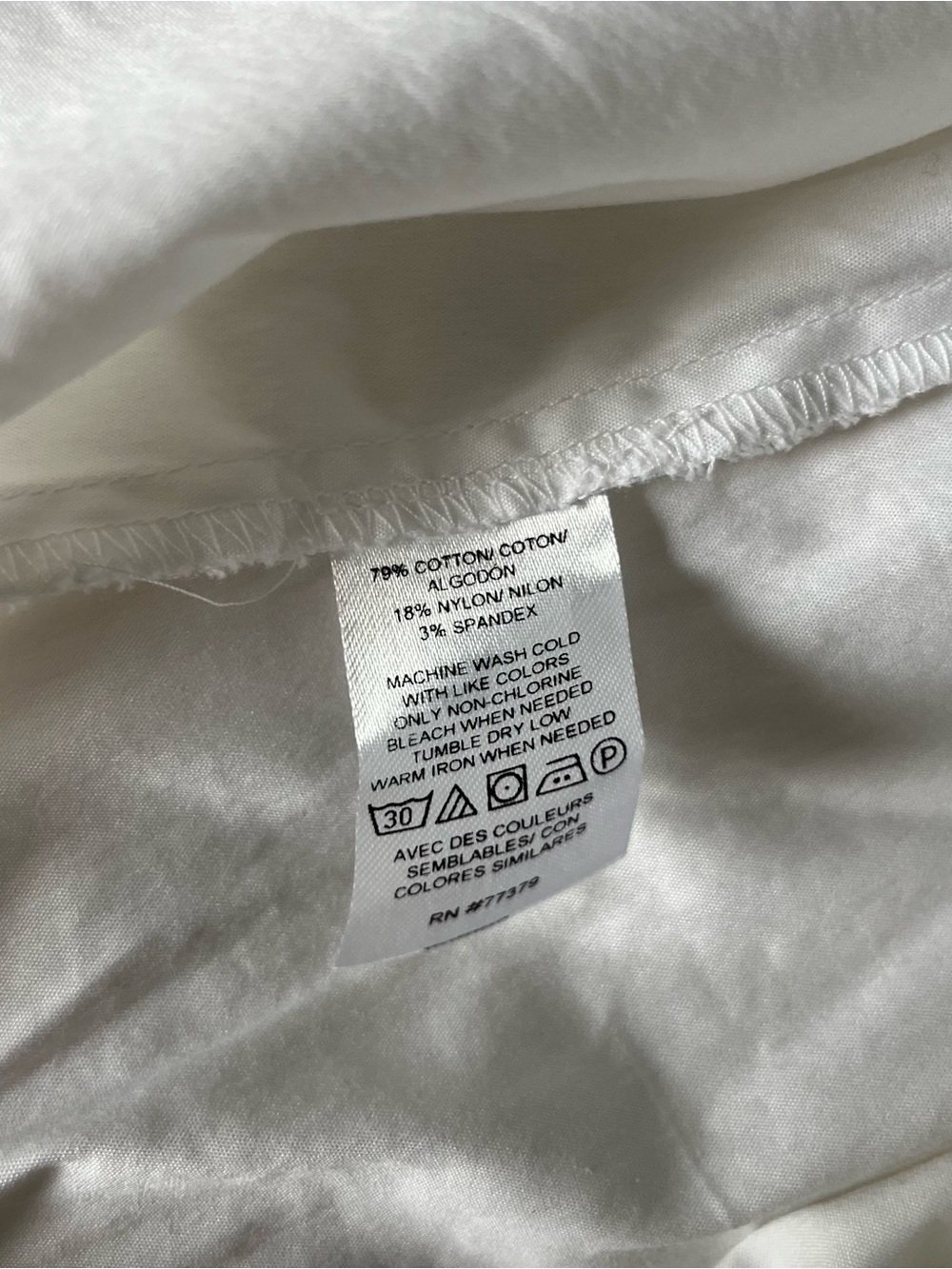Ann Taylor white sleeveless collared button down size Small Tall - Picture 3 of 6